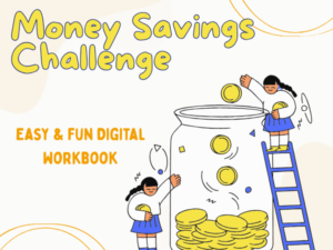 Money Saving Challenge Printable – $1 Savings Tracker (Save $100)