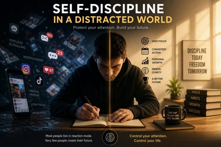 How to Build Self-Discipline in a Distracted World
