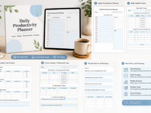 Daily Productivity Planner 2026