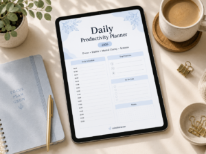Daily Productivity Planner 2026