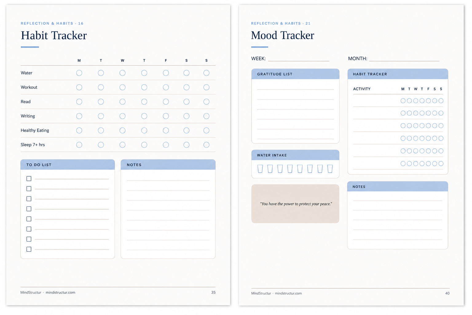2026 Vision Board Planner – Printable Goal Setting & Intentional Living Journal - Image 6