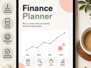 Digital Finance Planner – Budget, Savings & Expense Tracker